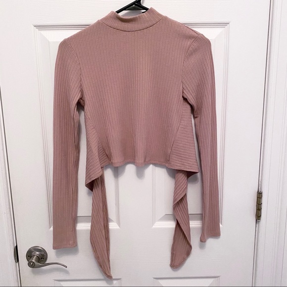 Forever 21 Tie-Back Crop Top - Picture 2 of 5